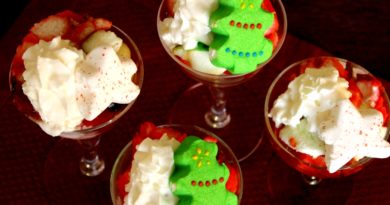 Christmas Desserts, Christmas Peeps Recipe, Angel Food cake, Christmas Recipes, Christmas Treats